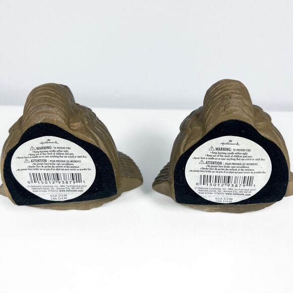 Pair Of Hallmark Thanksgiving Candle Turkey Holders NEW - Picture 8 of 9